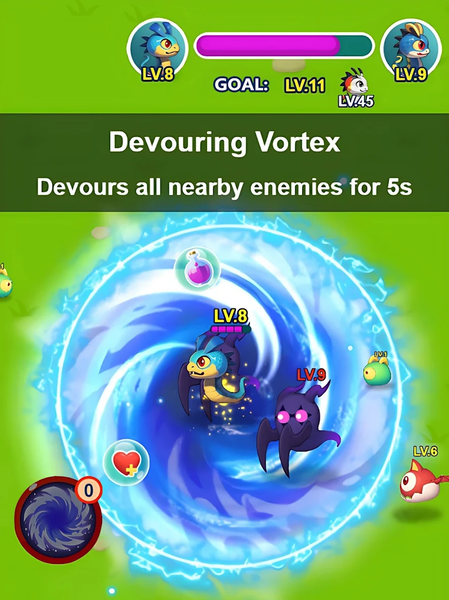 Snake War-Infinite Evolution - عکس بازی موبایلی اندروید