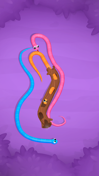 Snake Knot: Sort Puzzle Game - Gameplay image of android game
