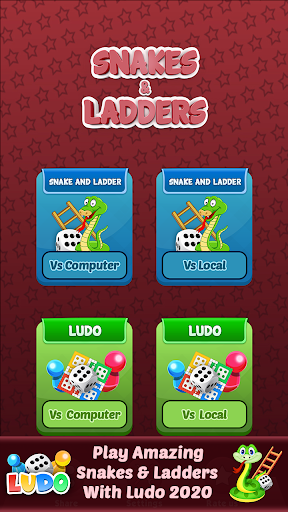 Snakes and Ladders - Ludo Game - عکس بازی موبایلی اندروید