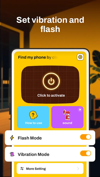 Snapclap-Locate your phone - عکس برنامه موبایلی اندروید
