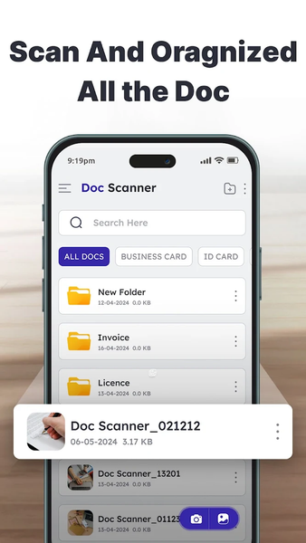 Document Scanner - PDF Maker - عکس برنامه موبایلی اندروید