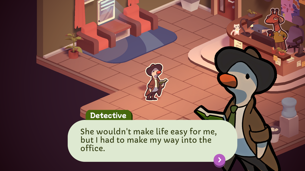 Duck Detective: Secret Salami - Gameplay image of android game