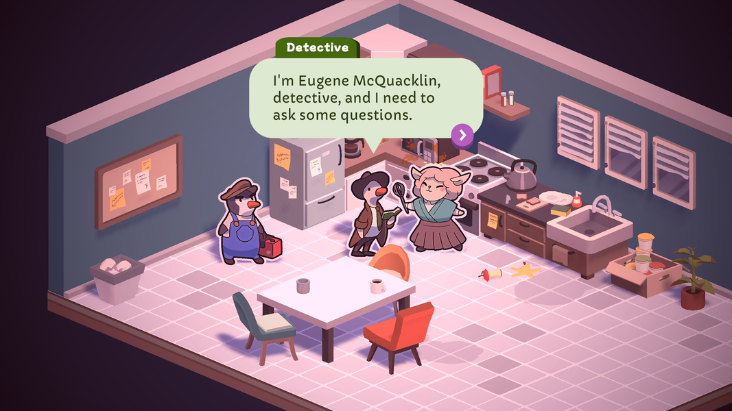 Duck Detective: Secret Salami - Gameplay image of android game