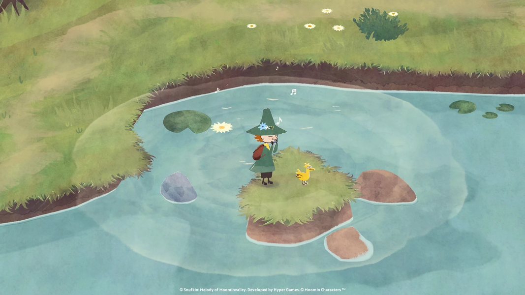 Snufkin Melody of Moominvalley - Gameplay image of android game