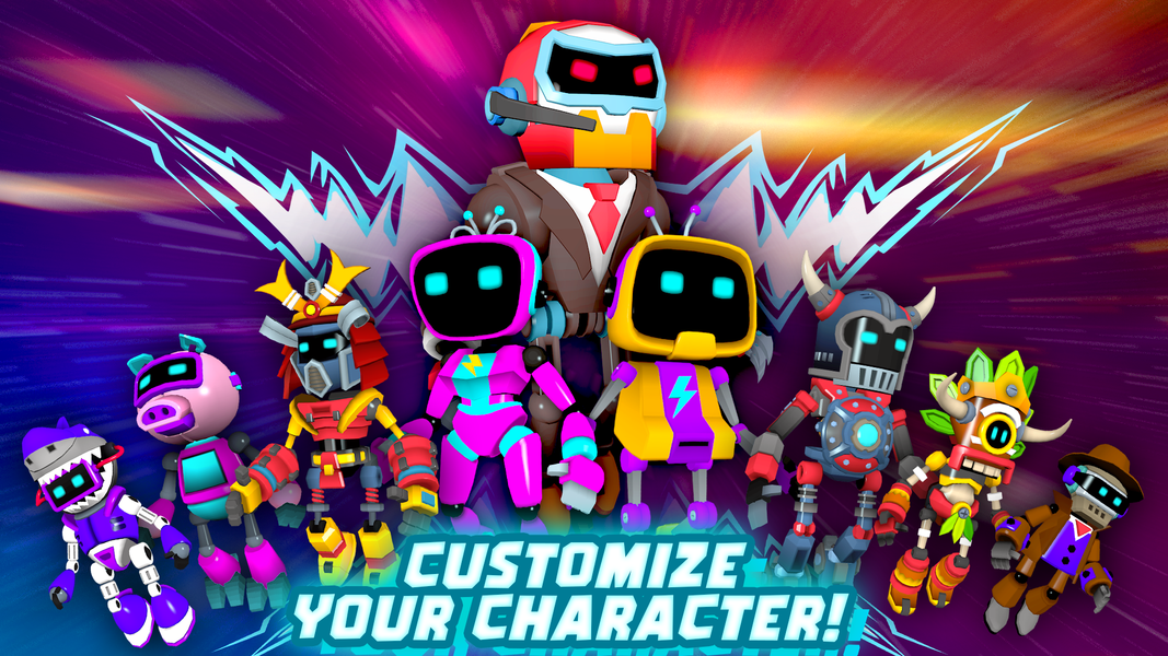 Tiny Robots: Portal Escape - Gameplay image of android game