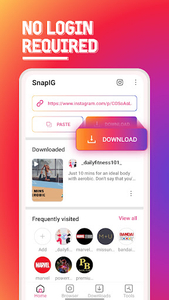 SnapIG - Downloader for Ins - عکس برنامه موبایلی اندروید