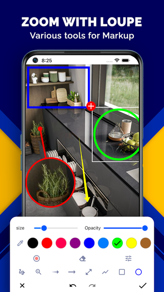 Snap Markup: Photo Markup tool - عکس برنامه موبایلی اندروید