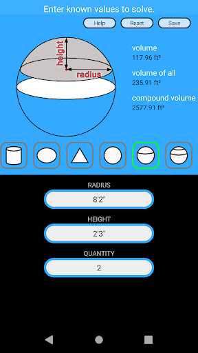Construction Calculator - عکس برنامه موبایلی اندروید
