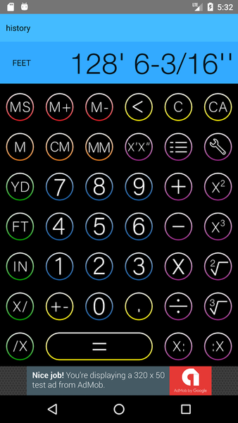 Concrete Calculator - عکس برنامه موبایلی اندروید