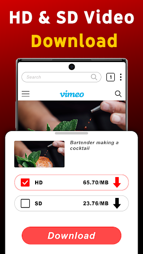 Tube Video Downloader & Saver - Image screenshot of android app