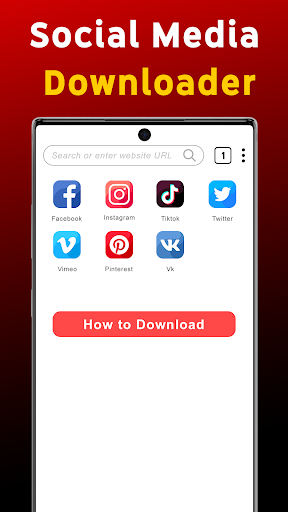 Tube Video Downloader & Saver - عکس برنامه موبایلی اندروید