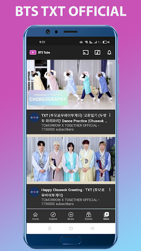 BTS Tube: Music & Video - عکس برنامه موبایلی اندروید