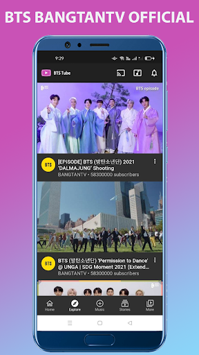 BTS Tube: Music & Video - Image screenshot of android app