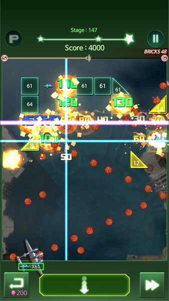 Bricks Shooter : STRIKERS ۱۹۴۵ - عکس برنامه موبایلی اندروید