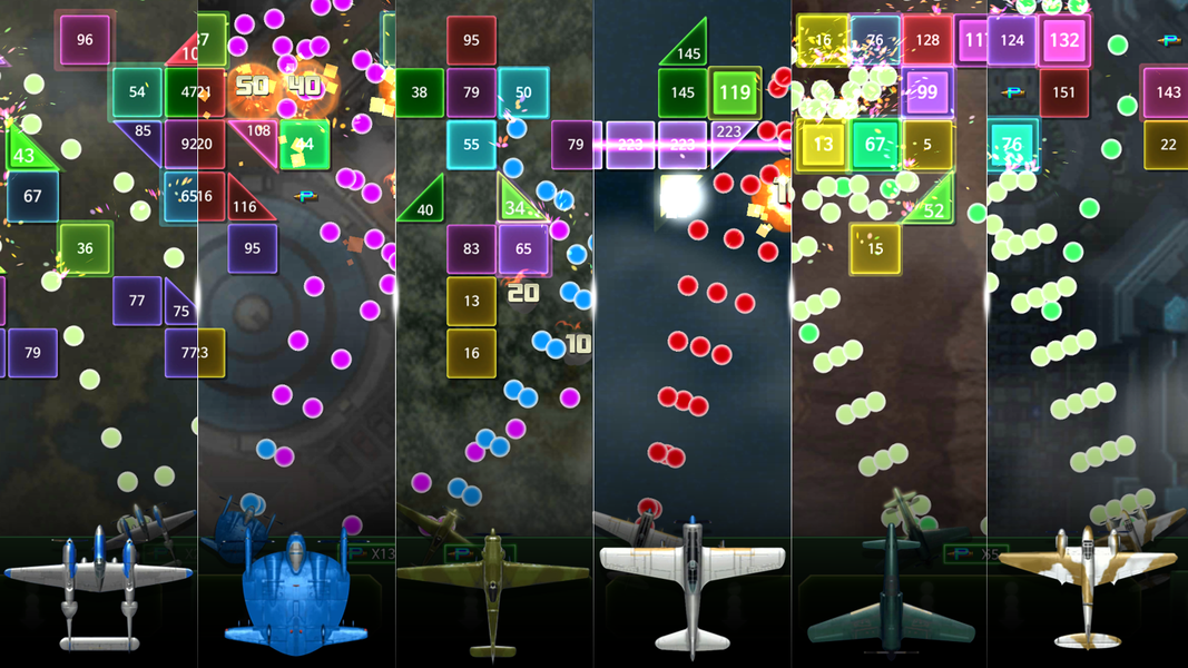 Bricks Shooter : STRIKERS ۱۹۴۵ - عکس برنامه موبایلی اندروید