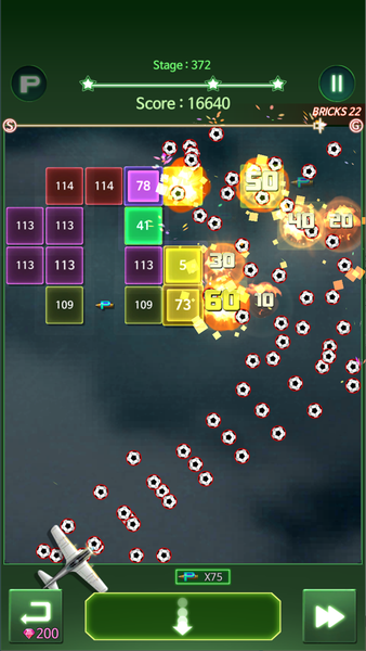 Bricks Shooter : STRIKERS ۱۹۴۵ - عکس برنامه موبایلی اندروید