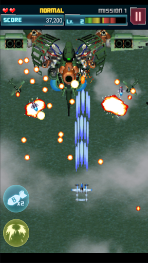 STRIKERS 1945-2 - Gameplay image of android game