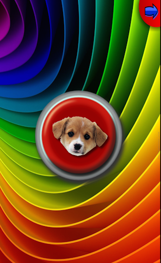 Press the Dog Button Fun Game - Image screenshot of android app