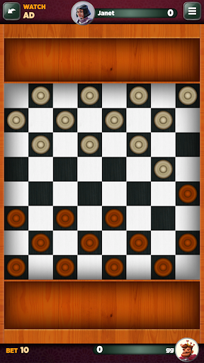 Checkers - Offline Board Games - Gameplay image of android game