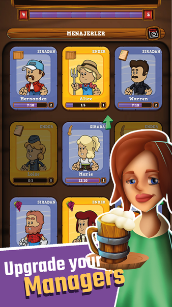 Idle BrewMaster Tycoon - Gameplay image of android game