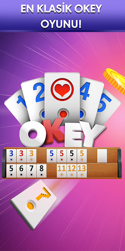 Çanak Okey - İnternetsiz - Gameplay image of android game