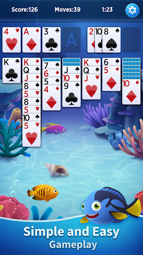 Solitaire Fish - Offline Games - عکس برنامه موبایلی اندروید