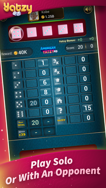 Yatzy - Offline Dice Games - عکس برنامه موبایلی اندروید