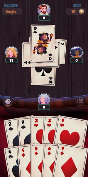 Hearts - Offline Card Games - عکس برنامه موبایلی اندروید