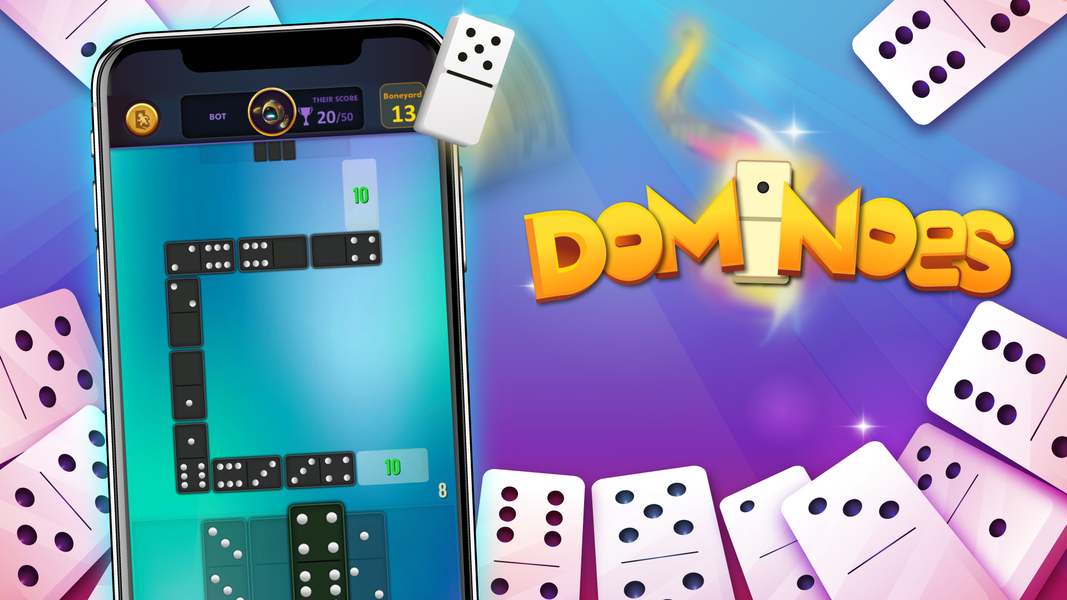 Dominoes - Offline Domino Game - عکس برنامه موبایلی اندروید