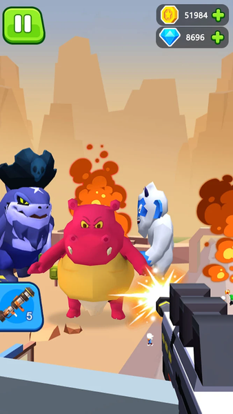 Sniper 3D - Gameplay image of android game