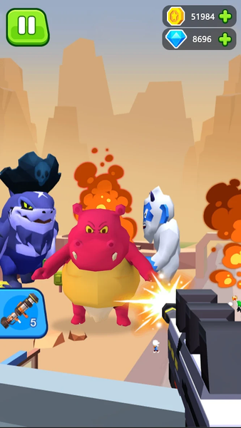 Sniper 3D - Gameplay image of android game