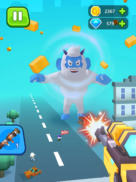 Sniper 3D - Gameplay image of android game