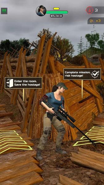 Sniper Destiny : Lone Wolf - عکس بازی موبایلی اندروید