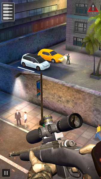 Sniper Shot 3D : Gun Shooting - Gameplay image of android game