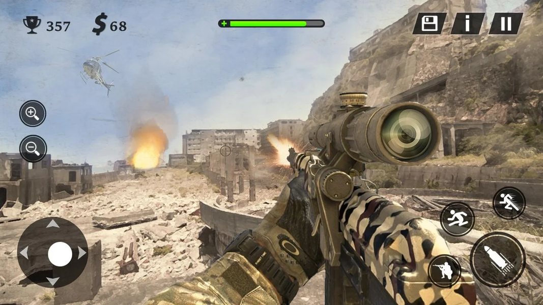 Call Modern Commando Warfare - Gameplay image of android game