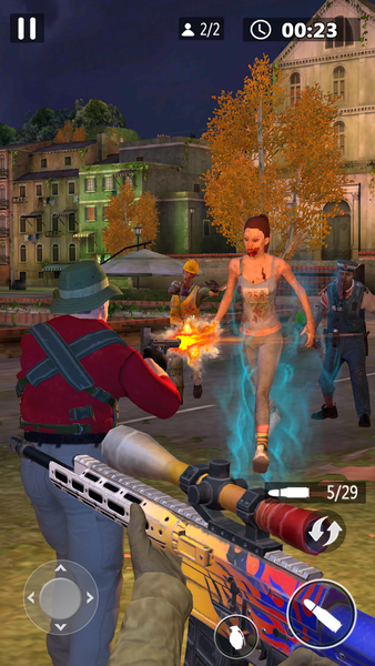 Sniper Zombie Survivor - Gameplay image of android game