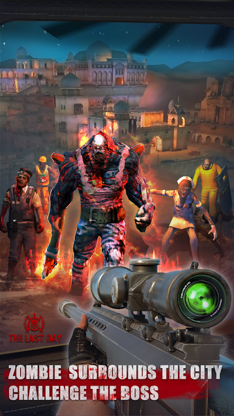 Sniper Zombie Survivor - Gameplay image of android game