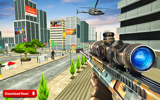 Sniper 3D Gun Shooting Offline - عکس بازی موبایلی اندروید