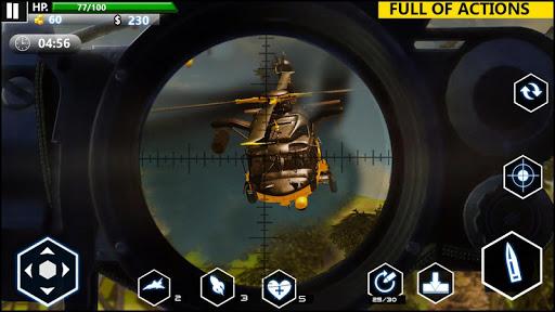 War Sniper: Gun Fire Shot Game - Gameplay image of android game
