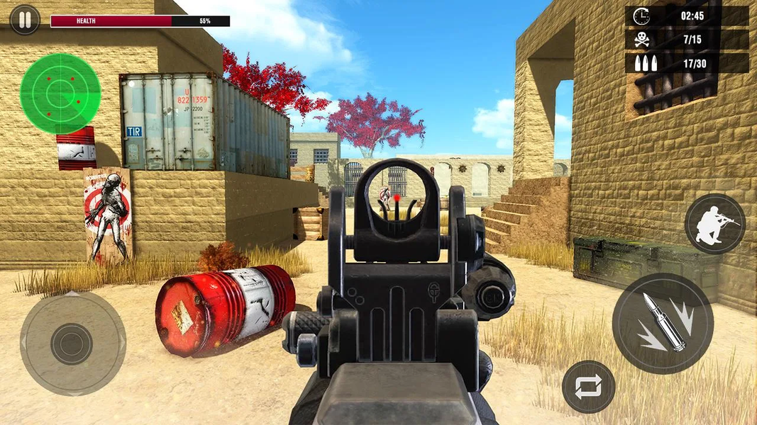 Critical Gun ۳D Shooting Games - عکس بازی موبایلی اندروید