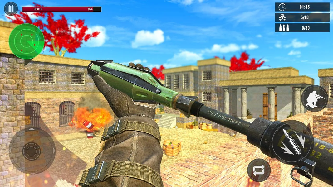 Critical Gun ۳D Shooting Games - عکس بازی موبایلی اندروید