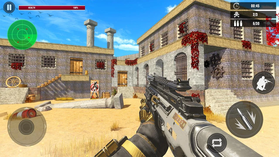 Critical Gun ۳D Shooting Games - عکس بازی موبایلی اندروید