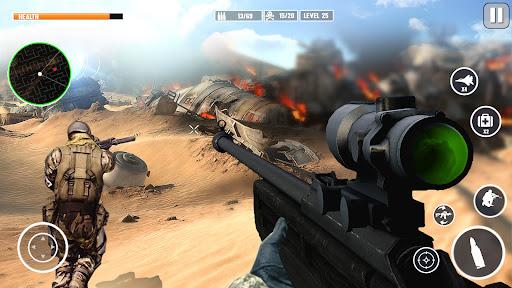War Sniper 3D: Gun Games FPS - Gameplay image of android game