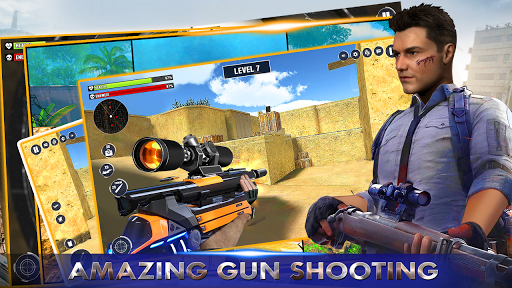 Sniper Agent Hunt: Hit Shooter - Gameplay image of android game
