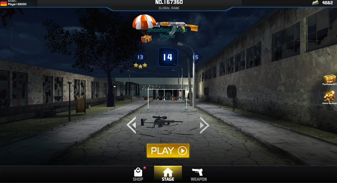 Shooting Target Gun Master2021 - Gameplay image of android game