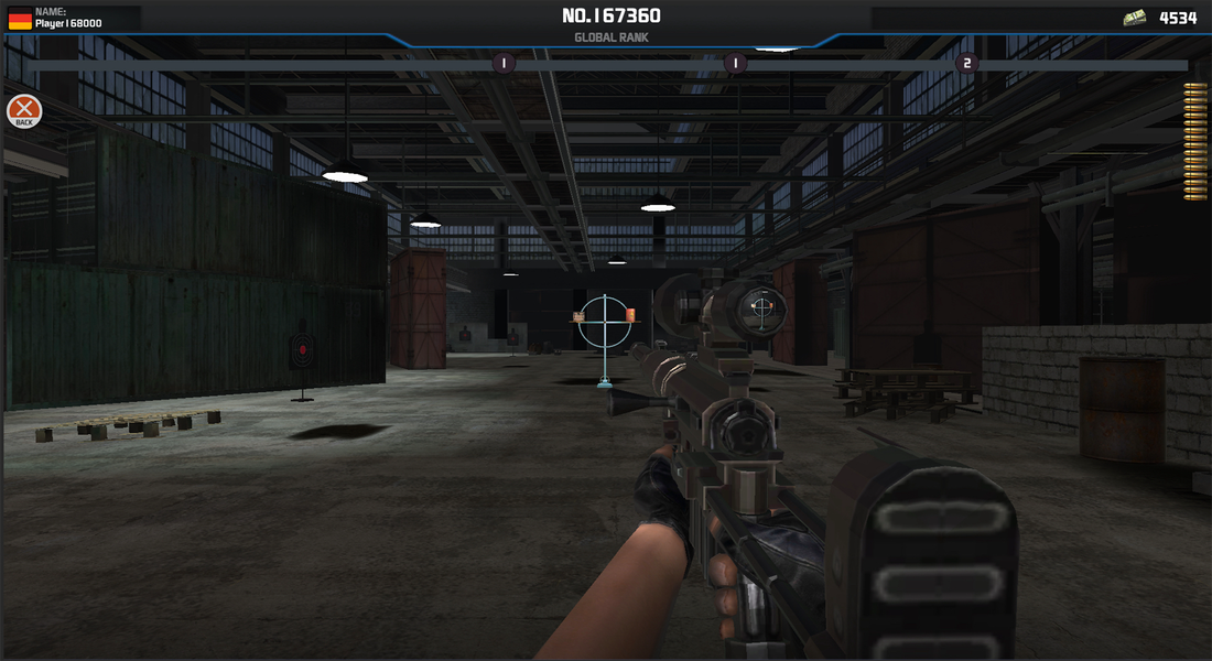 Shooting Target Gun Master2021 - Gameplay image of android game