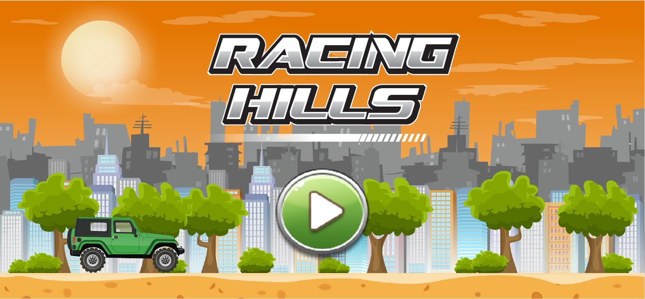 Racing Hills - Gameplay image of android game