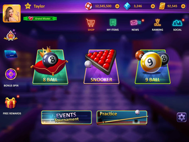 Sir Snooker: ۸ Ball & ۹ Ball - عکس بازی موبایلی اندروید