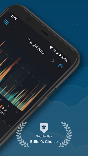 SnoreLab : Record Your Snoring - عکس برنامه موبایلی اندروید