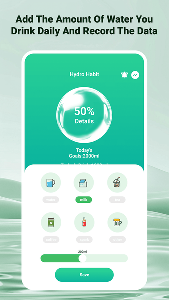 Hydro Habit - عکس برنامه موبایلی اندروید